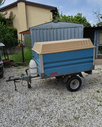 Rimorchio per cani