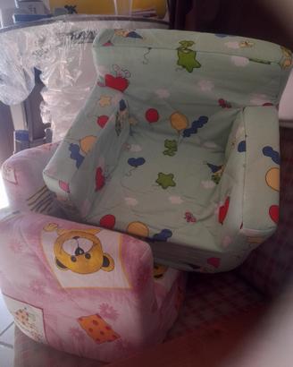 Poltroncine 2 sfoderabili