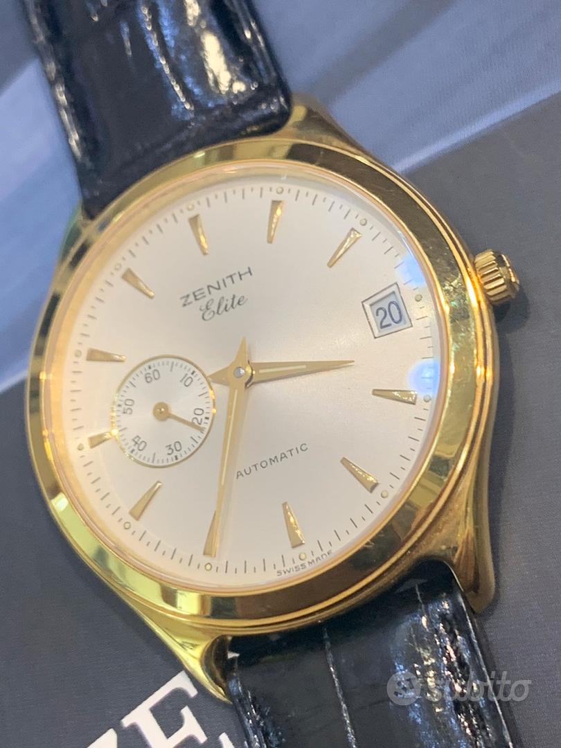 Orologio Zenith Élite oro Nuovo Abbigliamento e Accessori In