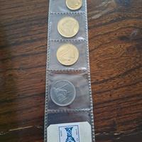 Monete e francobollo Egitto 