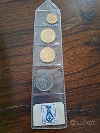 Monete e francobollo Egitto 