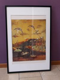 3 cornici nere in legno Ikea grandi a giorno 94x63