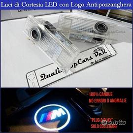 Proiettori LED logo M sottoporta luci cortesia BMW