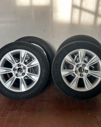 225 55 R17 Bridgestone + cerchi Audi originali