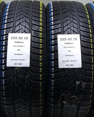 4 GOMME 225 45 18 PIRELLI INV RIF3869
