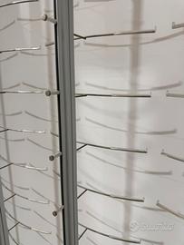 Binari porta occhiali per arredo ottica