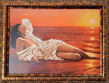 Quadri ricamati a mano