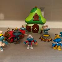 Casetta Puffi piu personaggi