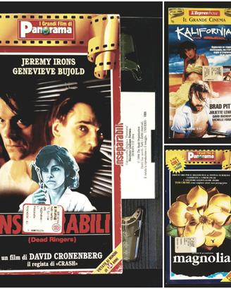 Lotto 3 VHS
