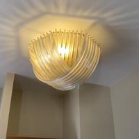 Lampadario in cristallo anni '40