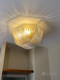 Lampadario in cristallo anni '40