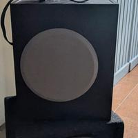 Subwoofer Alpine più cassa acustica