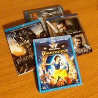 Film BluRay (Biancaneve, Gladiatore, Inception...)