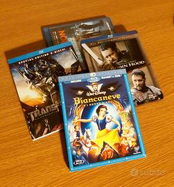 Film BluRay (Biancaneve, Gladiatore, Inception...)