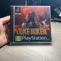 🎮👑 Duke Nukem 3D PS1 PAL + Custodia + Manuale