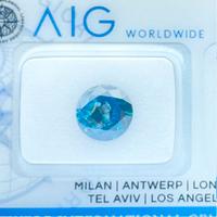 1 pcs Diamante naturale - 2.13 ct - Rotondo - fant