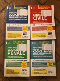 Codici dir. civ.-pen.-ammin. e codice dei rinvii