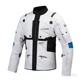 Giacca moto Ixon M-SKEID uomo GRIGIO BLU