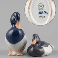 Coppia di Anatre Royal Copenhagen