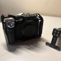 Lumix Gh5s + Smallrig Cage  + 4 batterie
