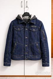 Giacca Moto In Jeans Con Protezioni Taglia M