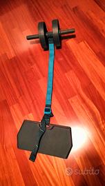 ring pilates + ruota addominali 