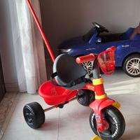 Triciclo evolutivo di Smoby con il tema di Cars