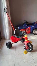 Triciclo evolutivo di Smoby con il tema di Cars