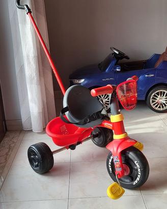 Triciclo evolutivo di Smoby con il tema di Cars