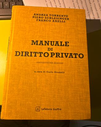 manuale di diritto privato torrente
