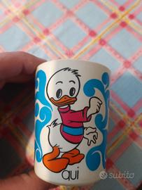 bicchiere vintage originale Walt Disney production