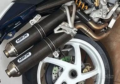 Doppio scarico in Carbonio Ducati Monster S4R/S2R