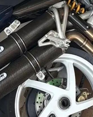 Doppio scarico in Carbonio Ducati Monster S4R/S2R