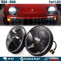 FARI LED 7'' PER PORSCHE 924 944 Bianco Ghiaccio