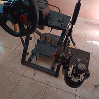 Volante con postazione