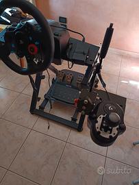 Volante con postazione