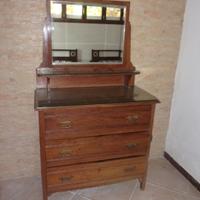 Comò cassettone antico Ducrot originale Liberty