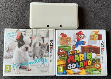 Nintendo 3DS + Nintendogs e Super Mario 3D land