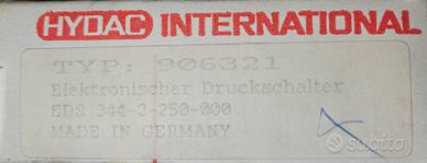 PRESSOSTATO EDS 344-2-250-000 REF. HYDAC 906321