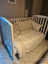 Culla + Fasciatoio con vasca per bagnetto PALI