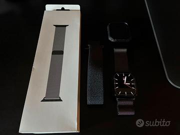 Apple Watch series 10 46 cinturino maglia milanese