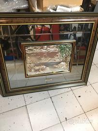 quadro in lamina argento come foto