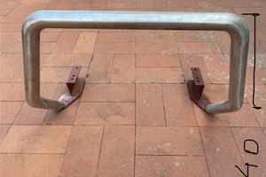 Bull bar artigianale acciaio