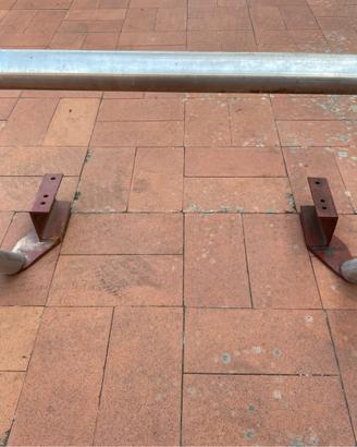 Bull bar artigianale acciaio