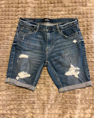 Bermuda short in jeans Hollister uomo taglia W31