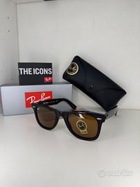 Ray-Ban Wayfarer  Tortoise Brown occhiali nuovi