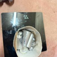 Lotto di piombi da traina con occhiello 400/450 gr