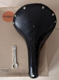 Brooks Flyer: sella originale inglese cuoio nero