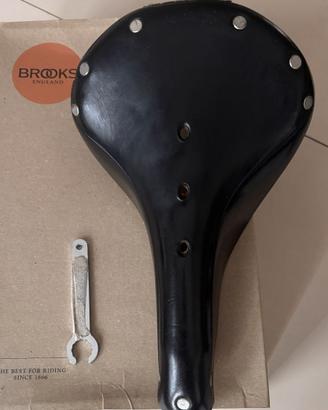 Brooks Flyer: sella originale inglese cuoio nero