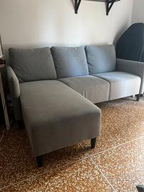 Divano Angersby Ikea 3 posti chaise longue